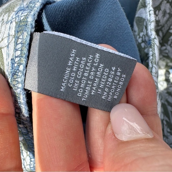 Bonobos Men's Relaxed Flat-Front Chinos Teal Blue, 31/32 - Picture 9 of 12